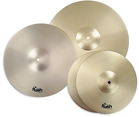 Platin Flash Impact Series zestaw (drum Cymbals pełnej miednicy, durchsetzungsfaehiger Sound) 00023783