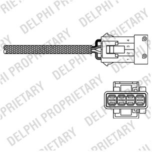 DELPHI Sonda lambda ES20230-12B1