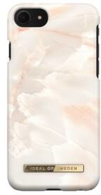 Ideal of Sweden Obudowa dla telefonów komórkowych Fashion na Apple iPhone 8/7/6/6s/SE 2020 Rose Pearl Marble IDFCSS21-I7-257