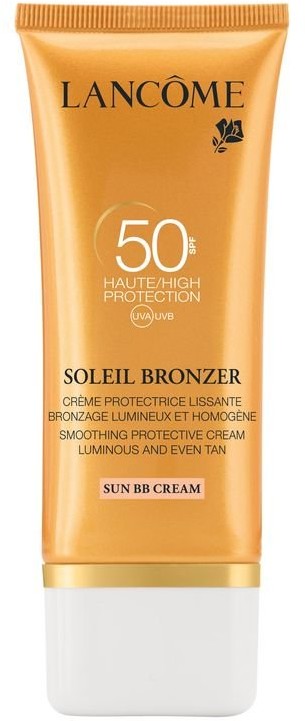 Lancome Soleil Bronzer, krem przeciwsłoneczny do twarzy, SPF 50, 50 ml