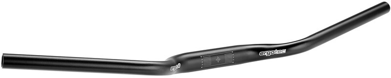 HUMPERT Ergotec M-Bar L Kierownica rowerowa 31,8mm 18°, black matte 700mm 2019 Kierownice 2153058420