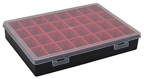 Tayg tg34008 skrzynka na asortyment, 32 wyjmowane kieszenie, 330 MM X 247 MM X 54 MM Wymiary TG34008