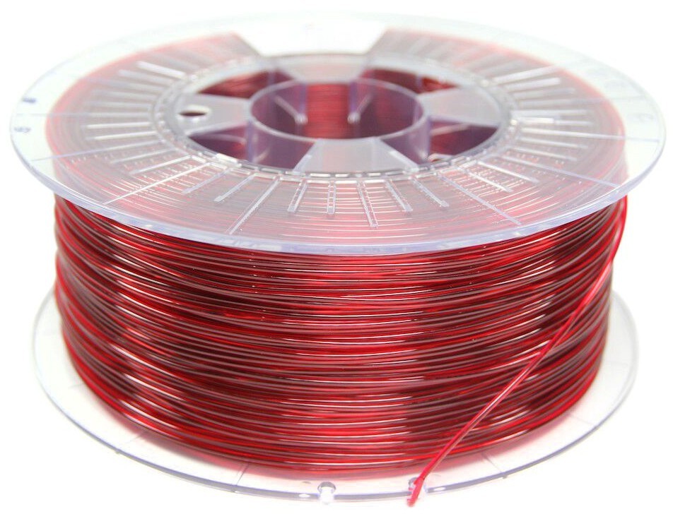Spectrum Filament Spectrum PETG 1,75mm 1kg - Transparent Red SPC-11059