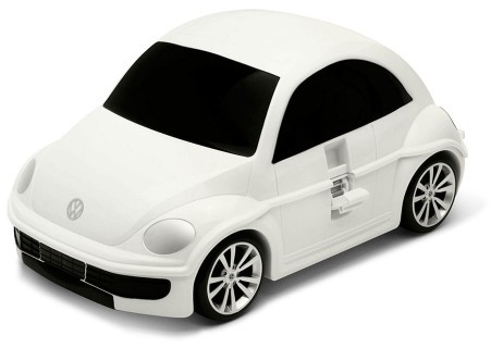 Welly Volkswagen the Beetle - biały - Walizka samochód Ridaz 91003 Ridaz_white