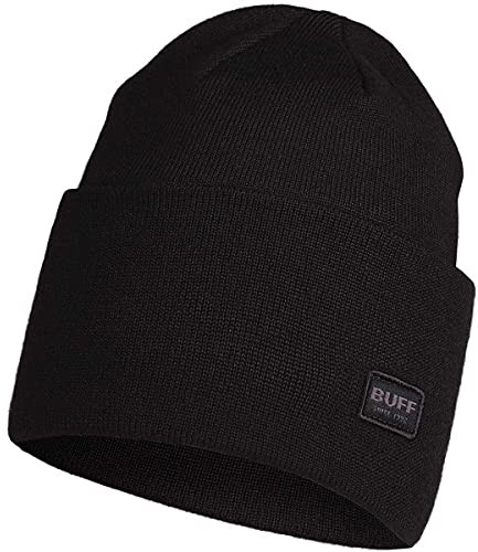 Buff Unisex NIELS dzianinowa czapka, czarna, jeden rozmiar 126457.999.10.00