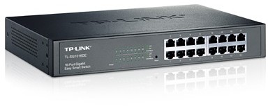 TP-LINK PrzełąCznik Easy Smart, 16 portów gigabitowyCh TL-SG1016DE
