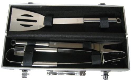 Pradel Excellence pradel Excellence wb109 metalowej walizce z zakresu sztućce do grilla: 1/1 widelec + 1 szczypce WB109