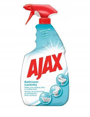 Фото - Засіб для плит і кухні Ajax Spray do czyszczenia łazienek 750ml  usuwa kamień 