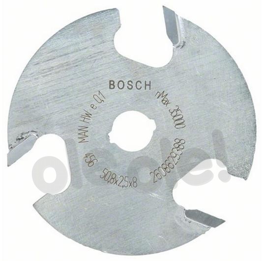 Bosch Frezy tarczowe 8 mm, D1 50,8 mm, L 2,5 mm, G 8 mm 2608629388