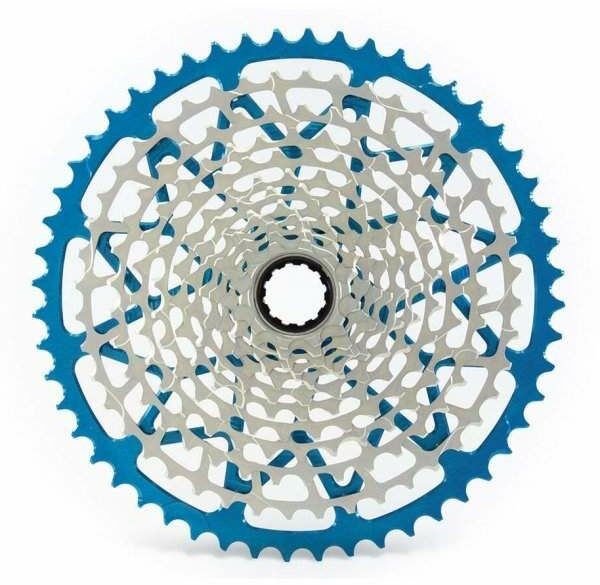 Sram Garbaruk Kaseta rowerowa garbaruk 12-speed xd 10-50t srebrny niebieski