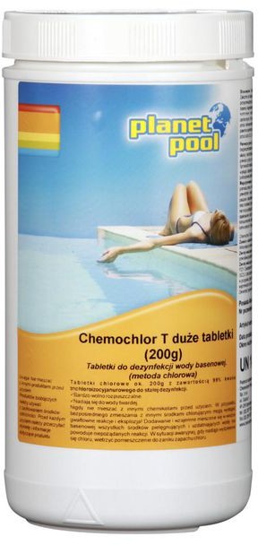 Planet Pool Produkt do pielęgnacji wody basenowej CHEMOCHLOR T 1 kg