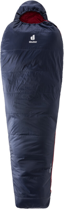 Deuter Dreamlite Sleeping Bag Long, navy/cranberry Left Zipper 2021