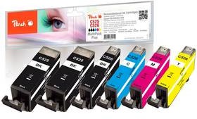 Peach Tusz Canon CLI-526 MultiPack Plus 2x19 4x9 ml CMYK 319179)