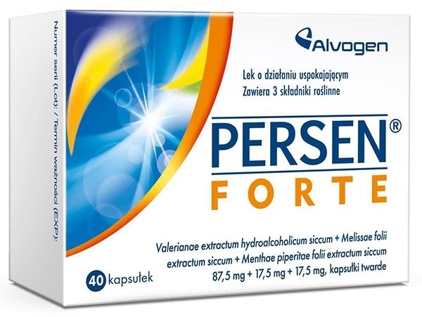ALVOGEN Persen Forte x40 kapsułek
