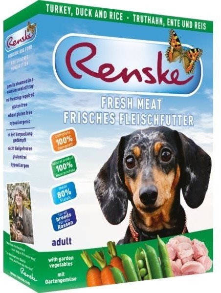 Renske dla psów Fresh Turkey & Duck 395g