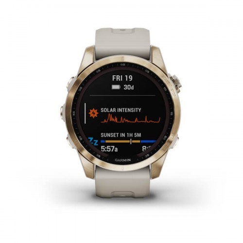 Garmin Fenix 7S Sapphire Solar 010-02539-21 Beżowy