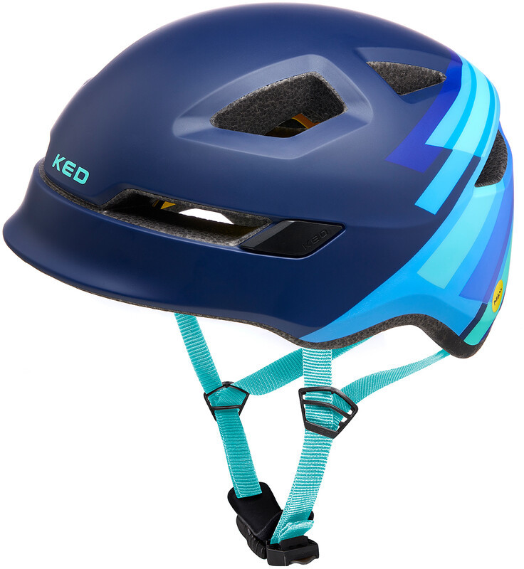KED POP Helmet Kids, niebieski M | 52-56cm 2022 Kaski dla dzieci 13204304004