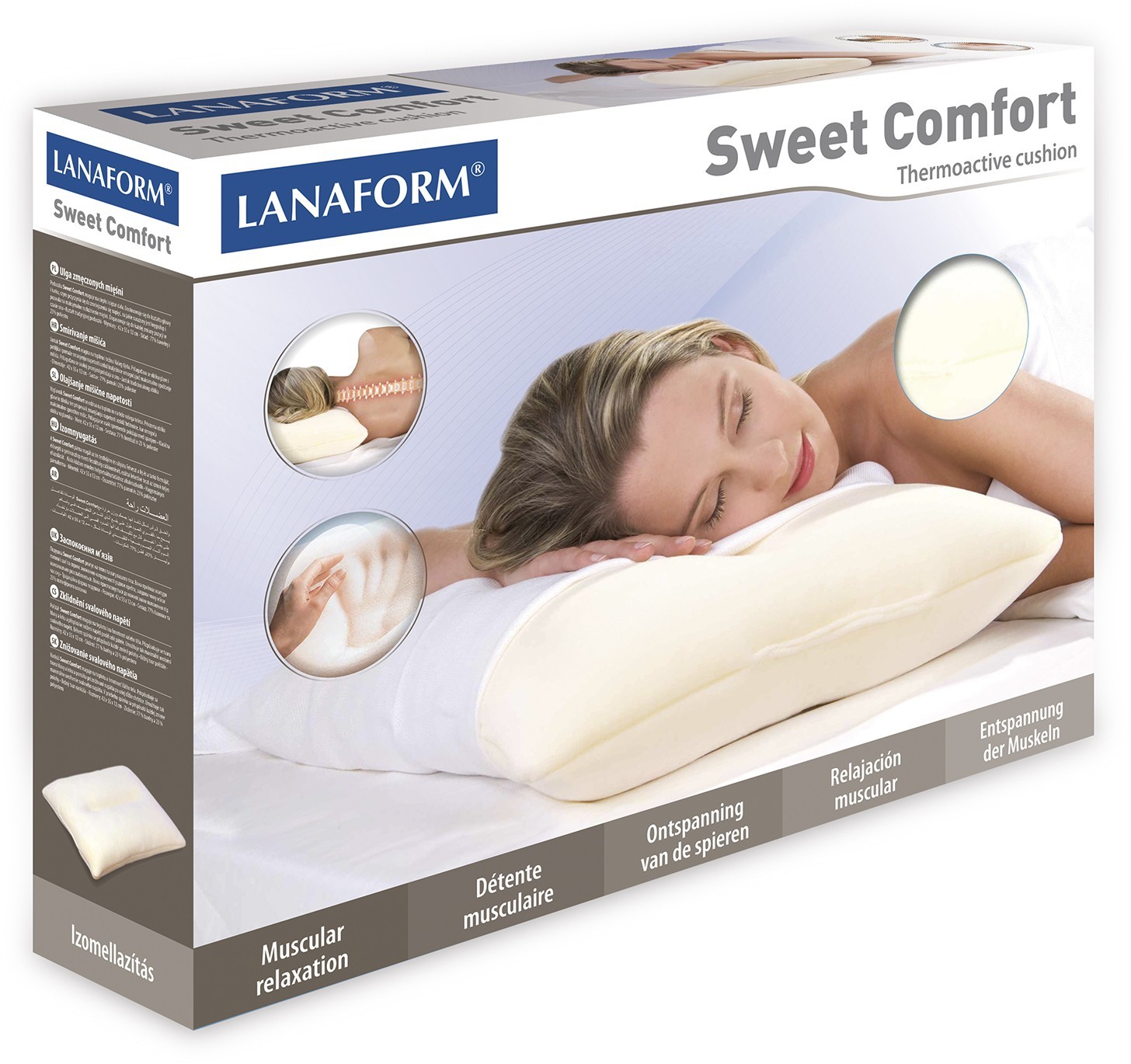Lanaform Poduszka ortopedyczna Sweet Comfort