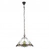 Clayre & Eef Lampa Sufitowa Tiffany Na Łańcuchu A Clayre & Eef 5LL-6184