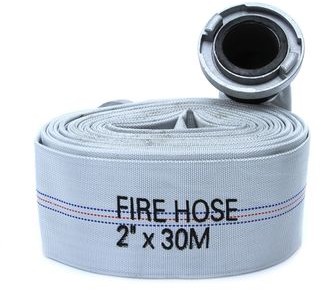 MAR-POL Wąż strażacki 2" 30m gumowany szybkozłączki 52 mm 2 cale M85316