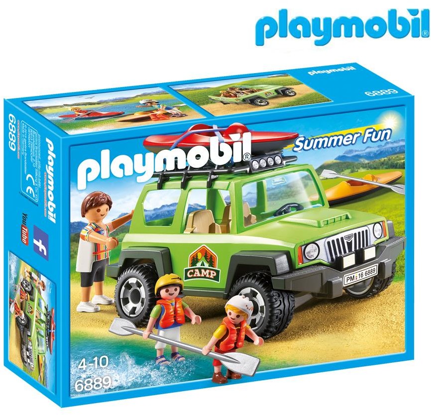 Playmobil Samochód Terenowy z kajakiem 6889