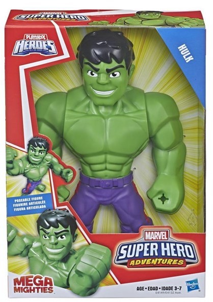 Hasbro Super Hero Adventures Mega - Hulk E4149ES01