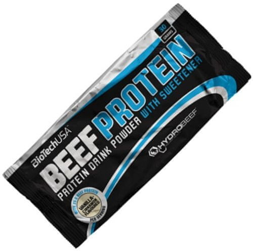 BioTech USA Beef Protein 30 g truskawka