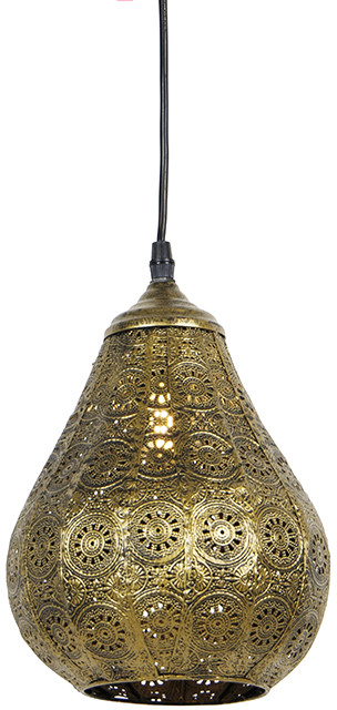 QAZQA Orientalna lampa wisząca złota - Billa Dia