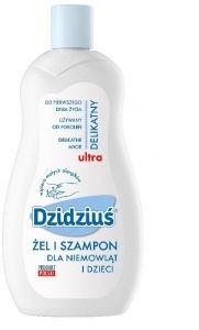 Pollena Ultra delikatny żel i szampon dla niemowląt i dzieci 500ml