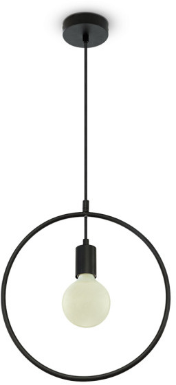 Koło V-TAC lampa wisząca VT-7322 E27 Max 60W czarna SKU 3836