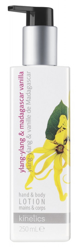 Kinetics - Hand & Body Lotion - Odżywczy balsam do rąk i ciała - Ylang-Ylang & Madagascar Vanilla - 250ml KINIYM25
