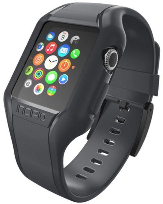 Incipio NGP Strap - Elastyczny pasek do Apple Watch 38/40/41 mm (przydymiony) b2btrade-7385-0