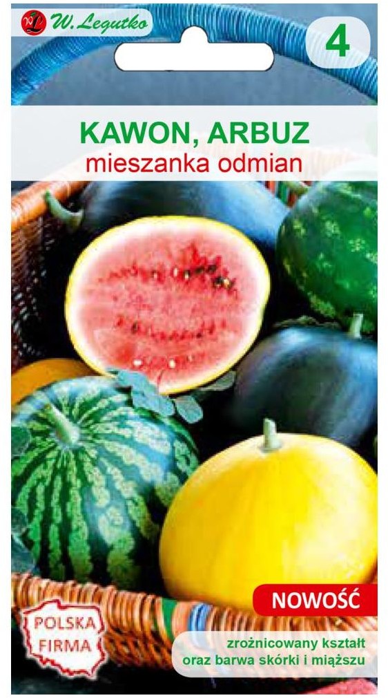Legutko Arbuz Kawon mieszanka odmian nasiona W.Legutko