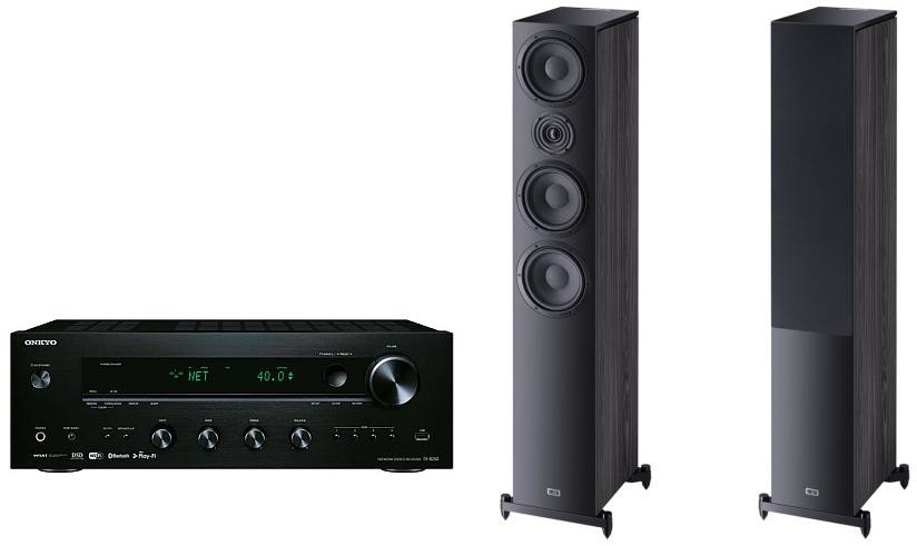 Onkyo TX-8250 + Heco Aurora 700