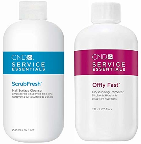 CND Scrubfresh and Offly Fast Remover Kit  444 ml (2 x 222 ml)