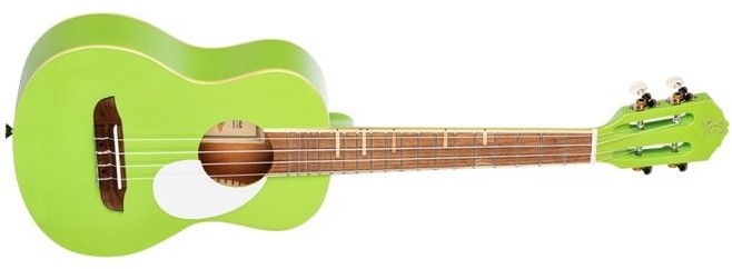 Ortega RUGA-GAP Gaucho Matching Green Apple ukulele tenor