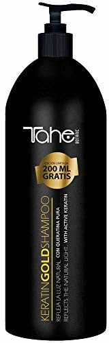 Tahe Botanic Gold Keratin Shampoo, 1000 ml 12073444