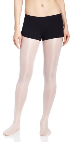 Capezio ambona (myślistwo) Koniec Shorts dla dorosłych, S TB113-Black-Small