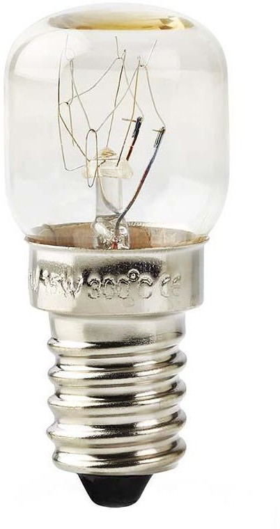 Nedis Nedis OVBUE1415W1 - Przemysłowa żarówka halogenowa do piekarnika T22 E14/15W/230V 3000K