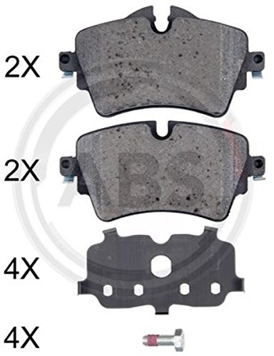 ABS All Brake Systems Zestaw okładzina hamulcowa hamulec tarczowy  a.b.s. 35072 35072