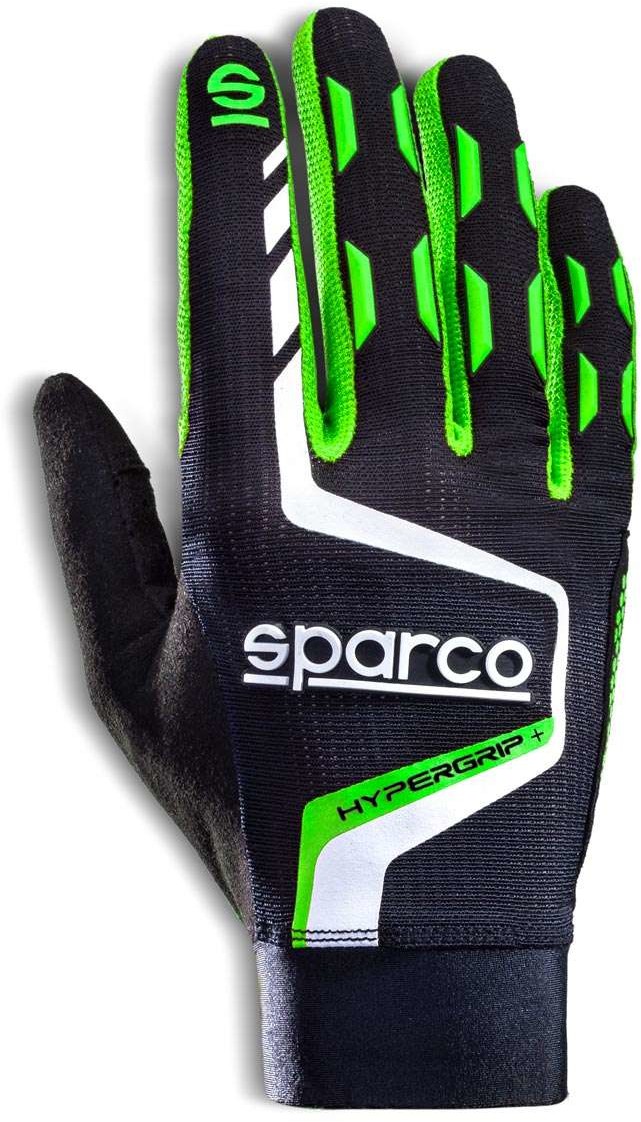 Sparco Rękawice gamingowe HYPERGRIP+ czarno-zielone 00209509NRVDF