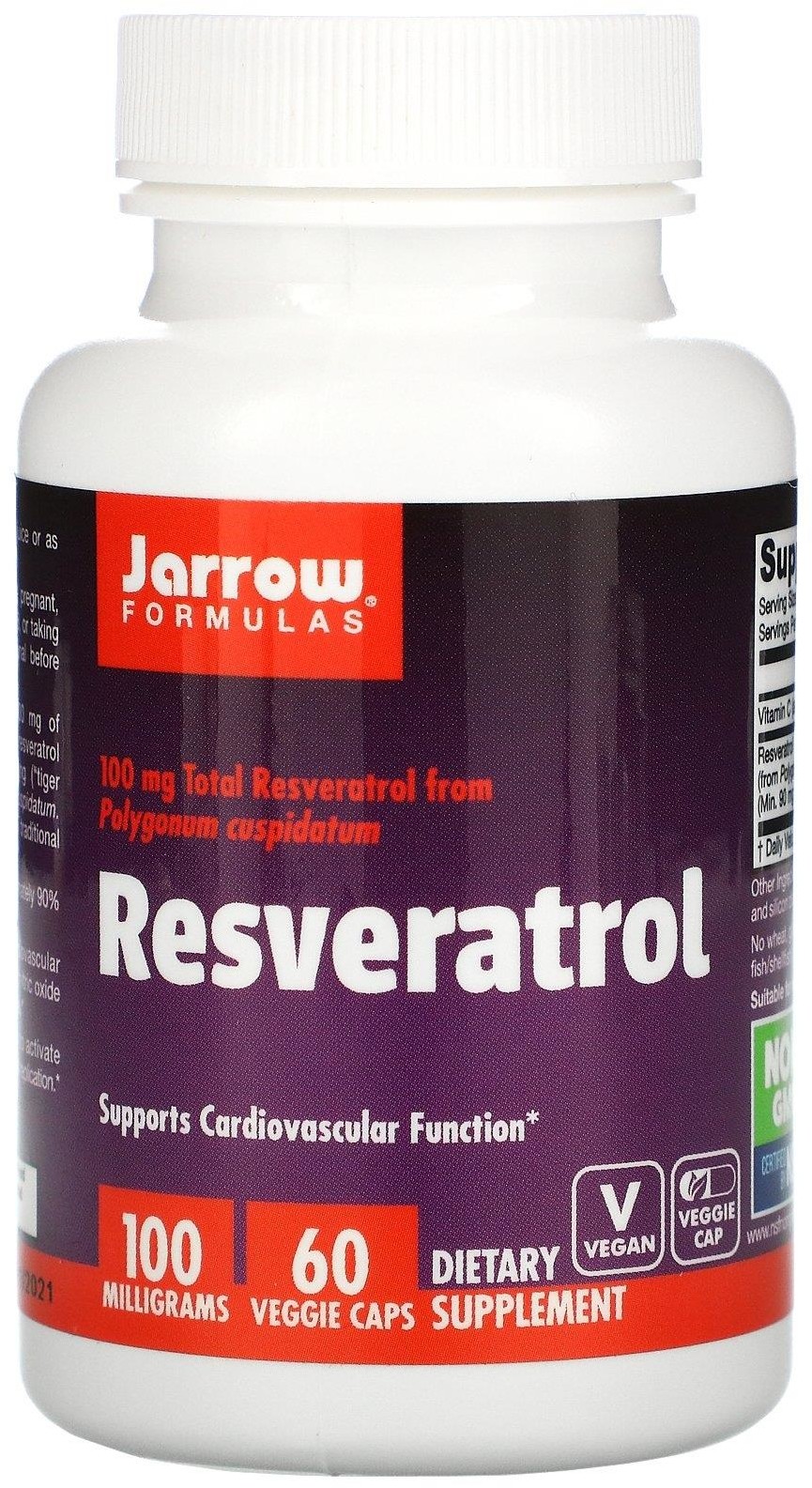 Jarrow Formulas Resveratrol (60 kaps.)