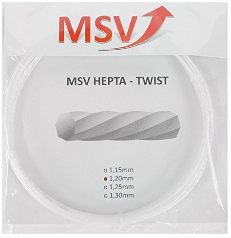 MSV Zestaw struny Hepta Twist, biały 2945-1,2 mm