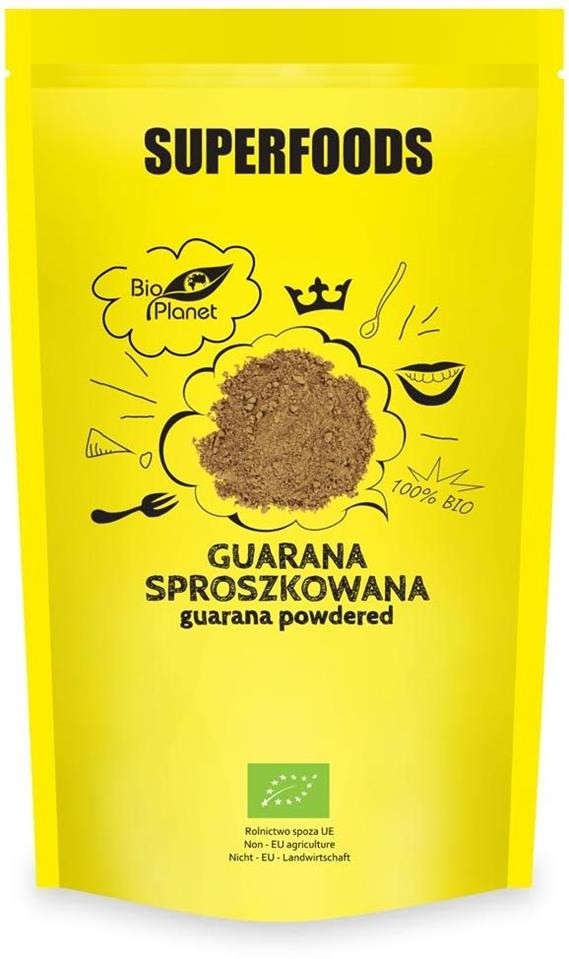 Bio Planet GUARANA SPROSZKOWANA BIO 150 g -