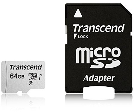 Transcend ts16gusdcu1 Class 10 Premium karta pamięci microSDHC UHS-I 64GB TS64GUSD300S-A