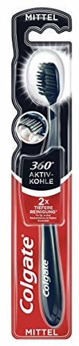 Colgate Szczoteczka do zębów z węglem aktywnym 360°, 1 sztuka CN07304A