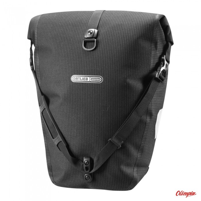 Ortlieb Sakwa tylna Back-Roller High Visibility Black 20L O-F5505