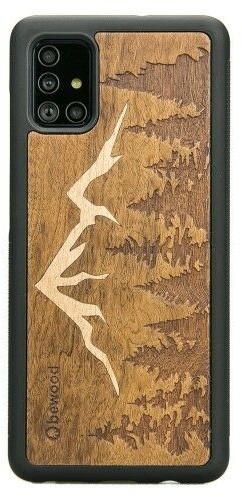 Bewood Drewniane etui Samsung Galaxy A71 GÓRY IMBUIA