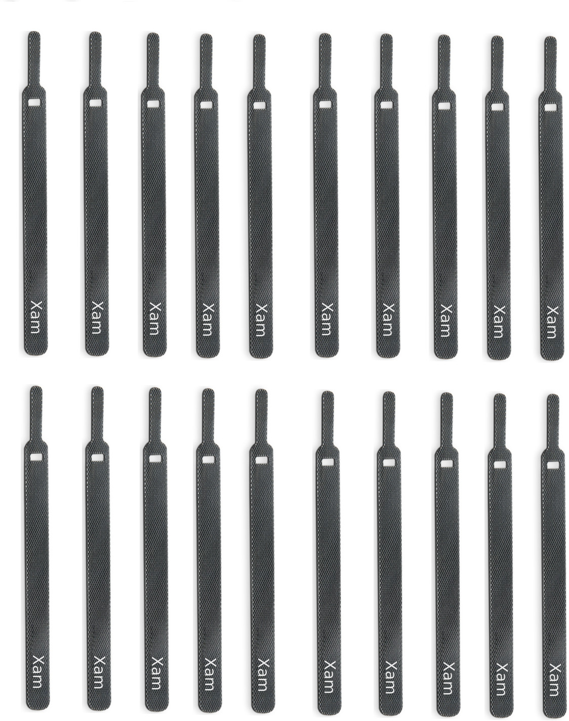 Xam Xam opaska zaciskowa rzep organizer kabli 20szt. 376