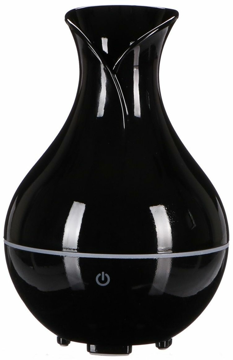 Sixtol Dyfuzor zapachowy Bloom czarny połysk, 200 ml